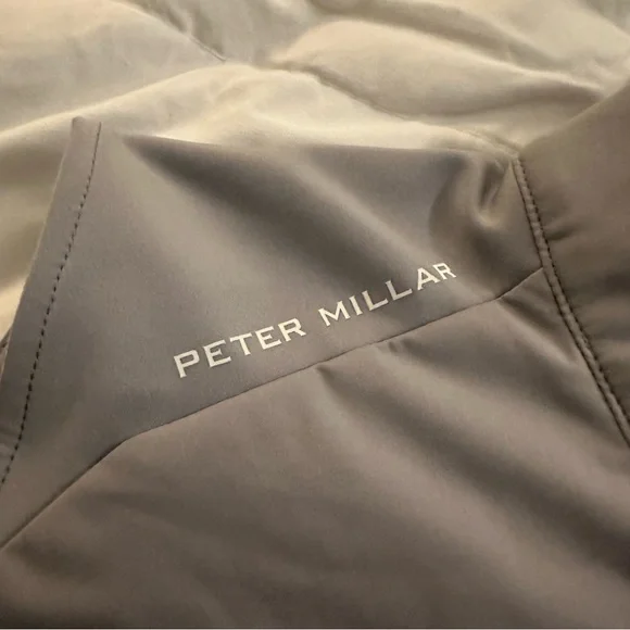 Peter Millar Venture Vest | Men’s Size Medium | Gale Grey - New $225 - Picture 2 of 6